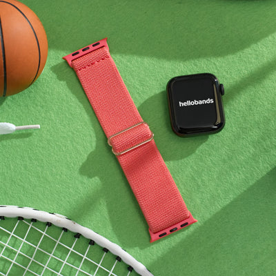 Coral Apple Watch Band