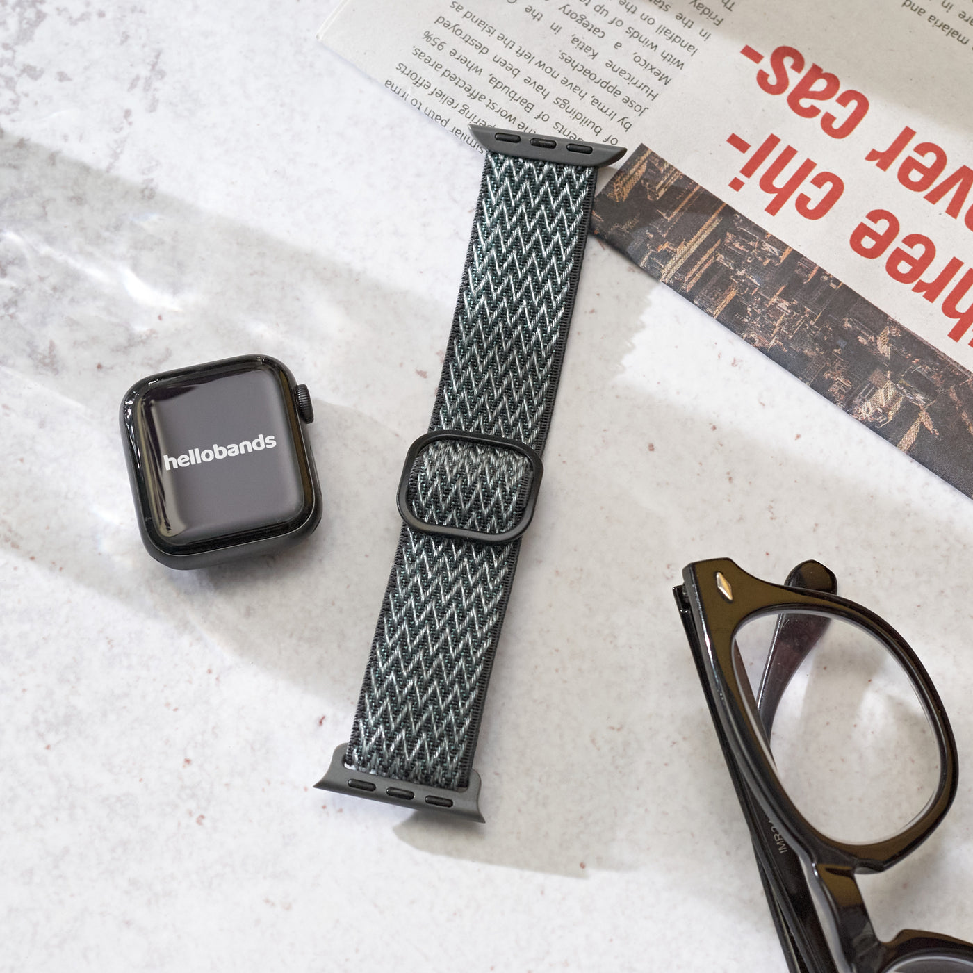 Grey Matter Apple Watch Band